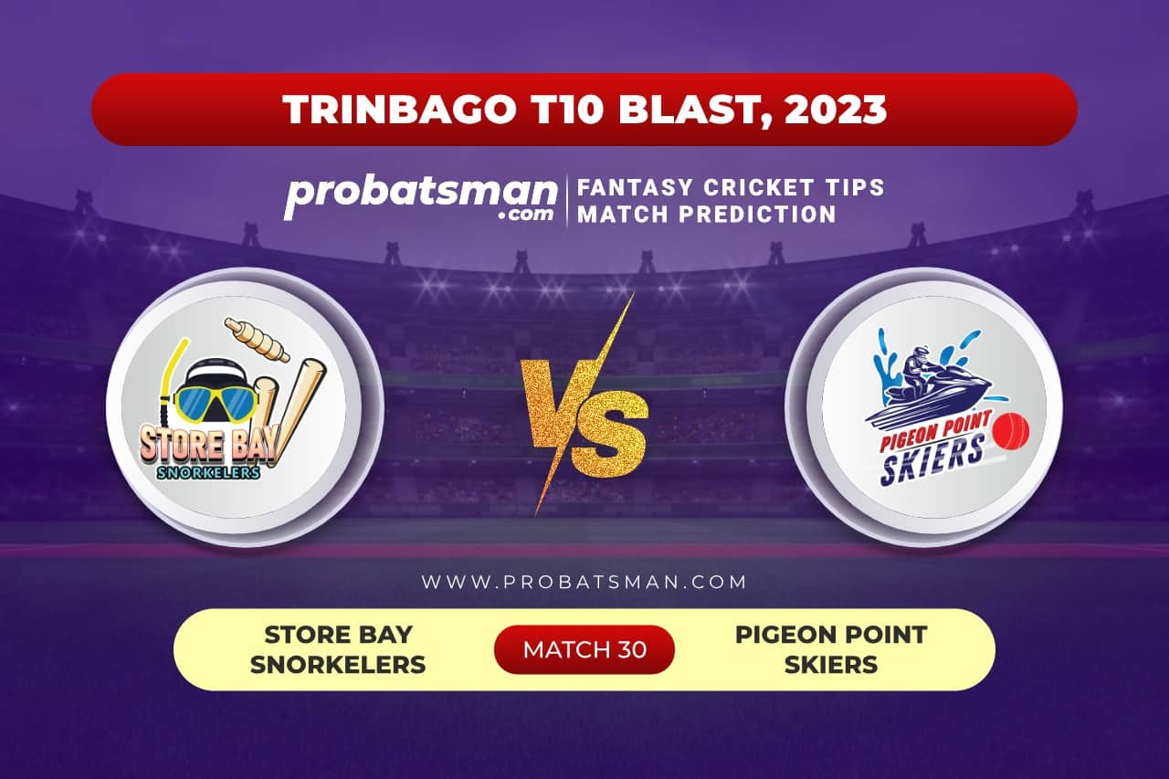 Match 30 SBS vs PPS TrinBago T10 Blast 2023