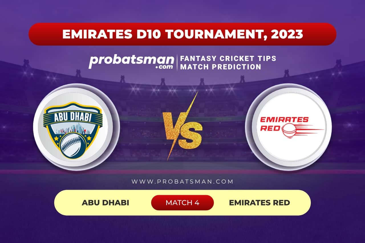 Match 4 ABD vs EMR Emirates D10 Tournament, 2023