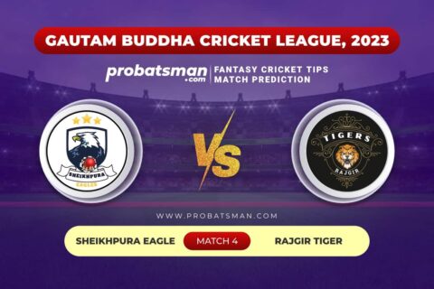 SKE vs RGT Dream11 Prediction With Stats, Pitch Report & Player Record of Gautam Buddha Cricket League, 2023 For Match 4