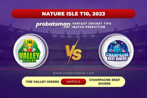 TVH vs CRD Dream11 Prediction With Stats, Pitch Report & Player Record of Nature Isle T10, 2023 For Match 5