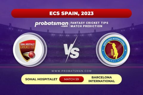 SOH vs BI Dream11 Prediction With Stats, Pitch Report & Player Record of ECS Spain, 2023 For Match 59