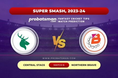 CS vs ND Dream11 Prediction With Stats, Pitch Report & Player Record of Super Smash, 2023-24 For Match 6