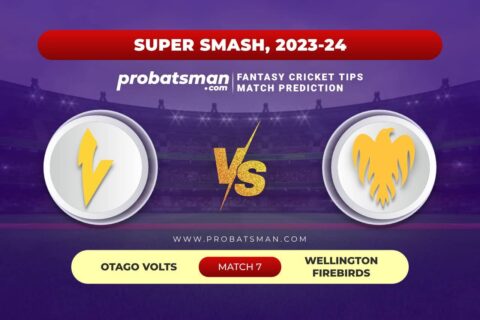 OV vs WF Dream11 Prediction With Stats, Pitch Report & Player Record of Super Smash, 2023-24 For Match 7