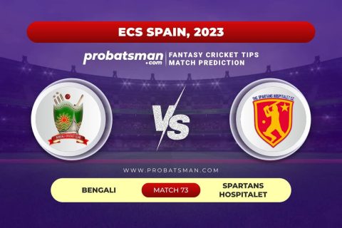 BEN vs SPH Dream11 Prediction With Stats, Pitch Report & Player Record of ECS Spain, 2023 For Match 73