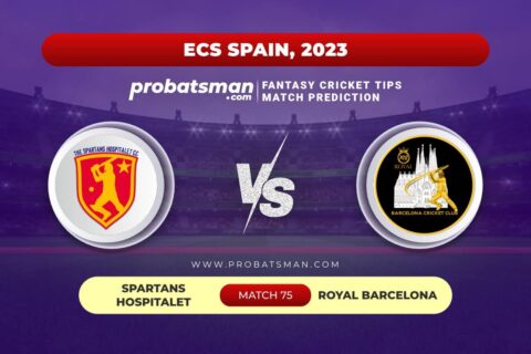 SPH vs RB Dream11 Prediction With Stats, Pitch Report & Player Record of ECS Spain, 2023 For Match 75
