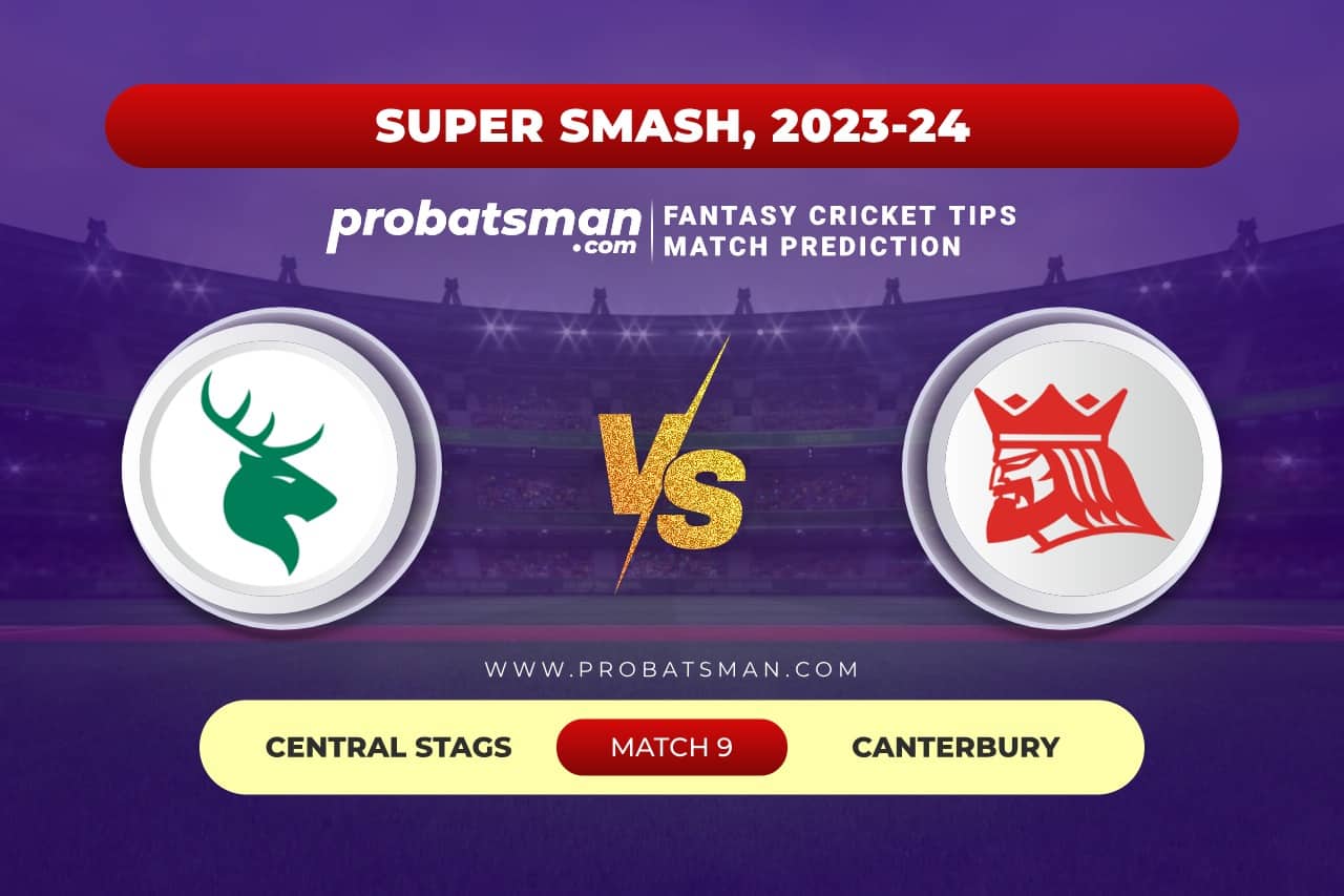 Match 9 CS vs CTB Super Smash, 2023-24