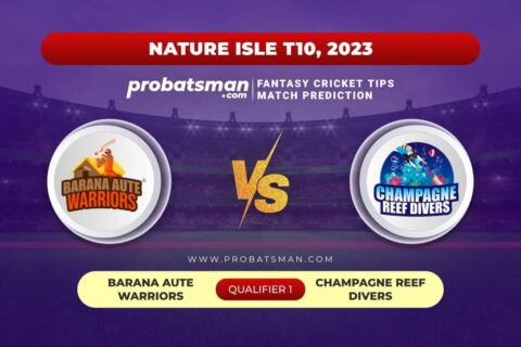 BAW vs CRD Dream11 Prediction With Stats, Pitch Report & Player Record of Nature Isle T10, 2023 For Qualifier 1