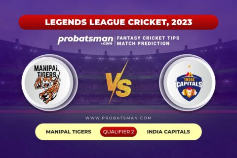 MNT vs IC Dream11 Prediction With Stats, Pitch Report & Player Record of Legends League Cricket, 2023 For Qualifier 2