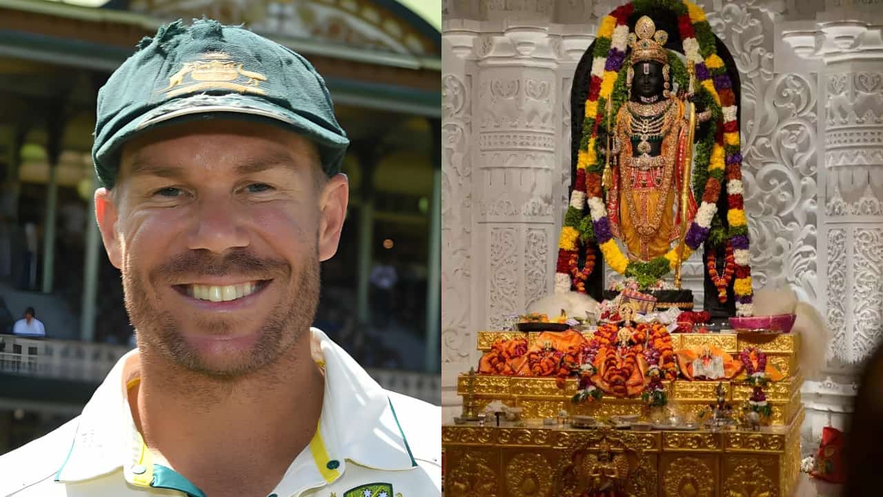 David Warner Shares Special Message for Indian Fans on Ram Mandir Inauguration in Ayodhya