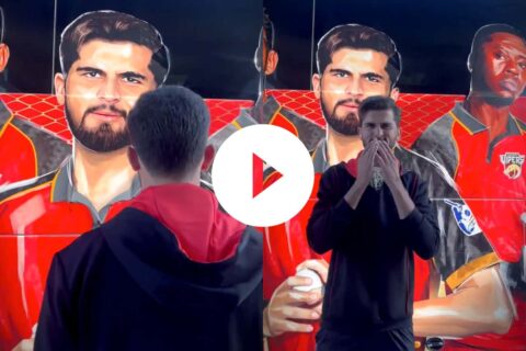 [Watch] Desert Vipers Give Shaheen Afridi a Grand Welcome in ILT20