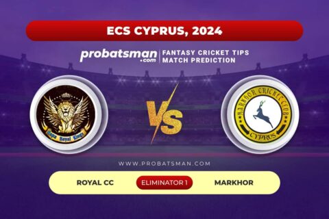 ROY vs MAR Dream11 Prediction With Stats, Pitch Report & Player Record of ECS Cyprus, 2024 For Eliminator 1