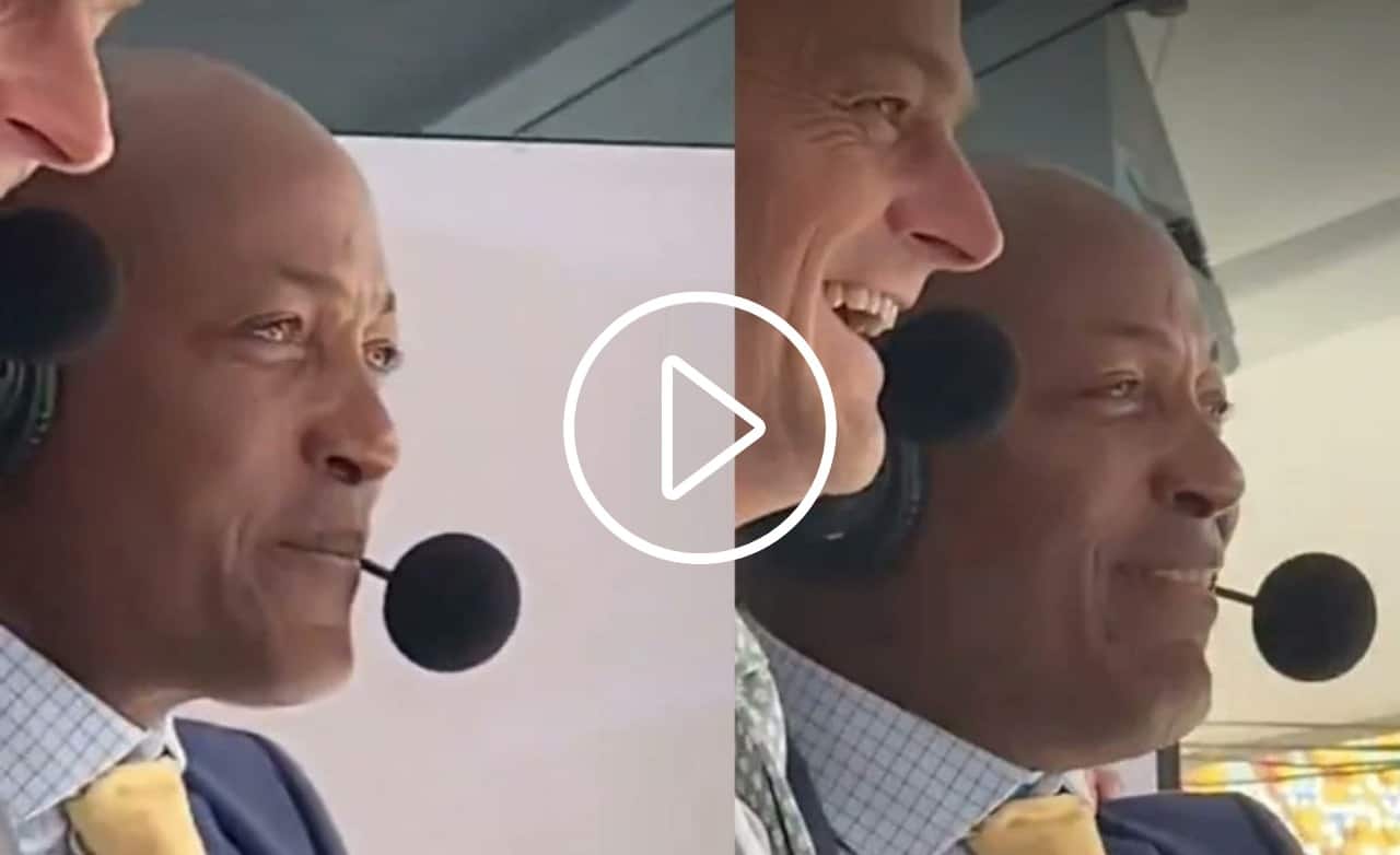 Emotional Brian Lara Cries in Commentary Box After West Indies Beat Australia