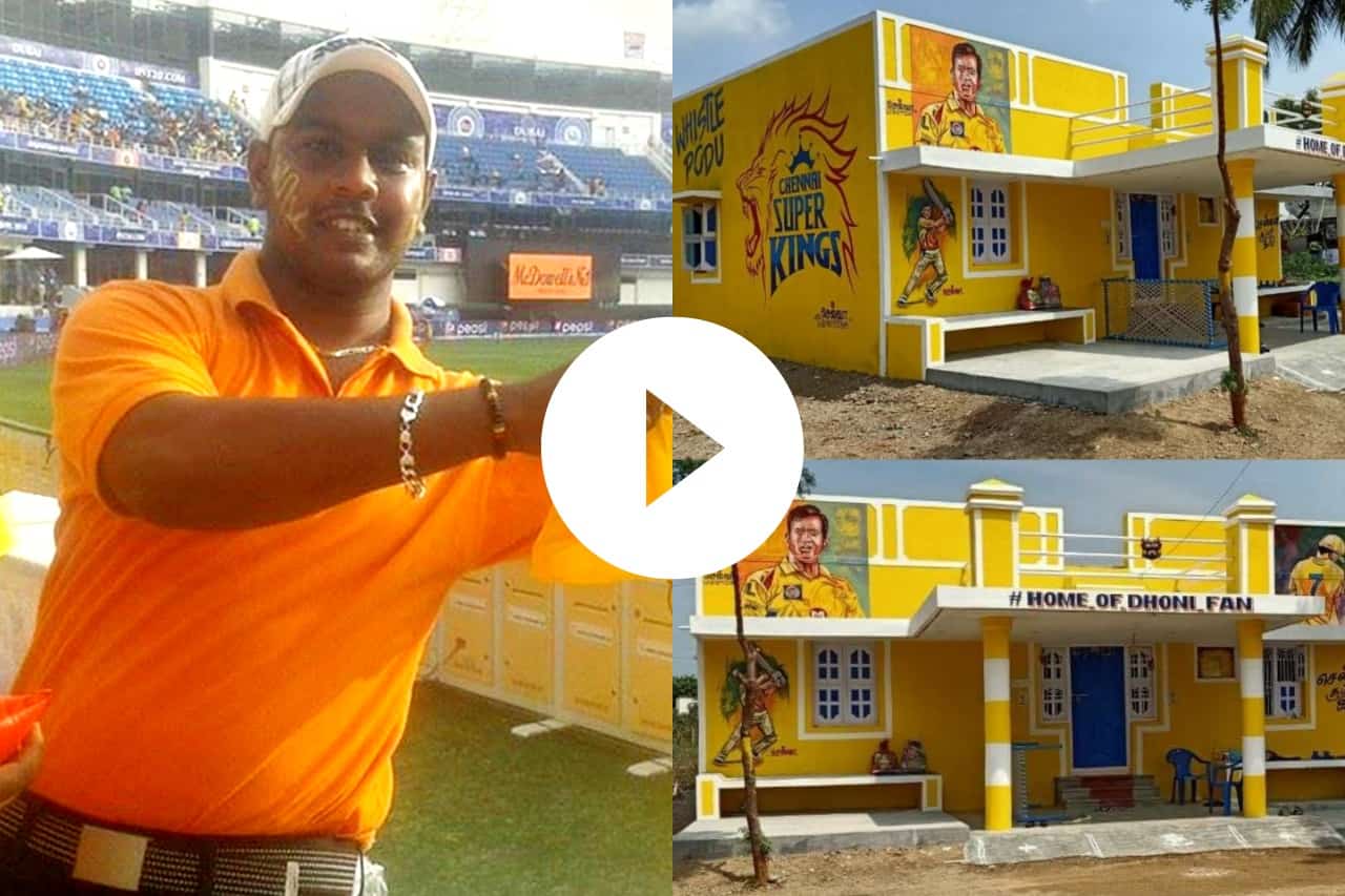 MS Dhoni Super Fan Who Decorated Home in CSK Colors Dies By Suicide MS Dhoni Super Fan Who Decorated Home in CSK Colors Dies By Suicide