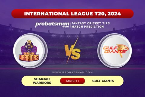 Match 1 SJH vs GUL International League T20 (ILT20), 2024