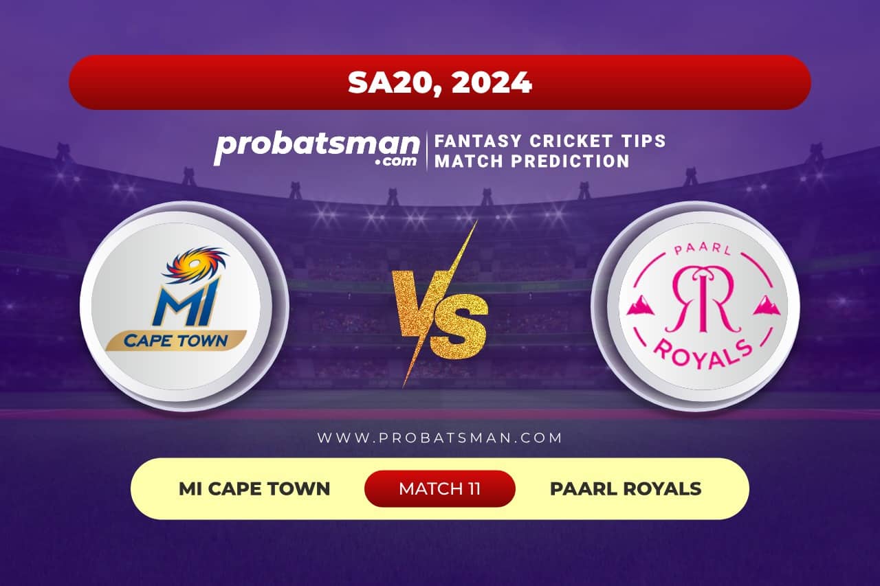 Match 11 MICT vs PR SA20, 2024