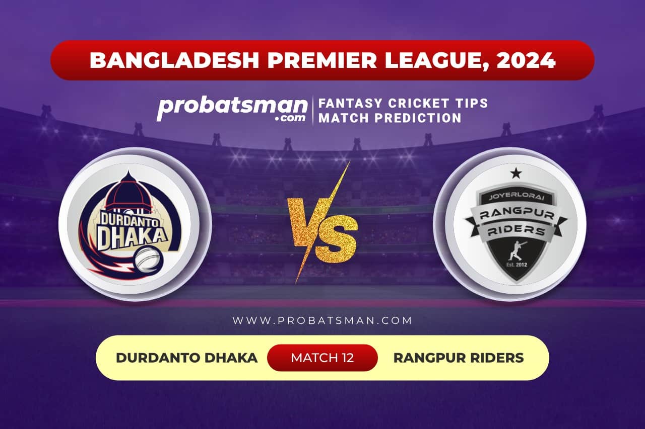 Match 12 DD vs RAN Bangladesh Premier League, 2024