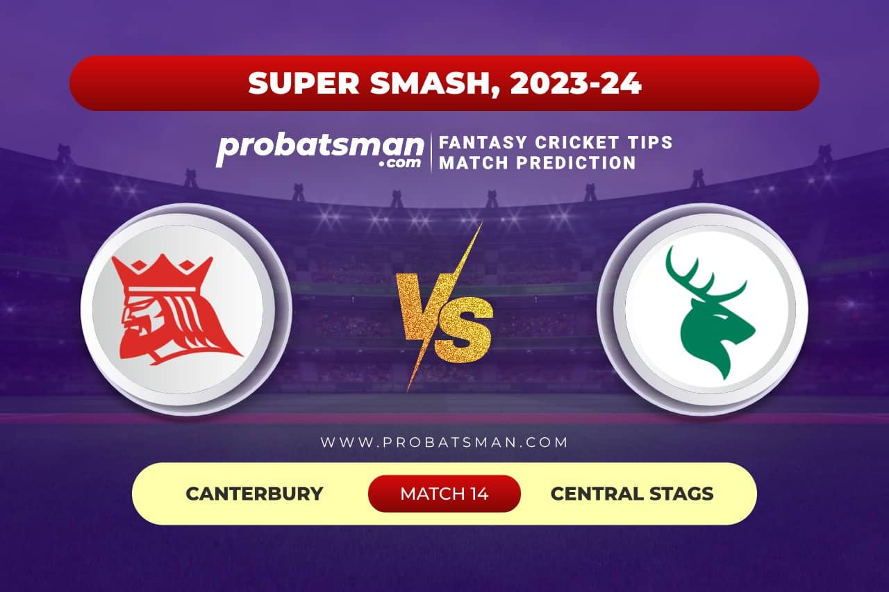 Match 14 CTB vs CS Super Smash, 2023-24