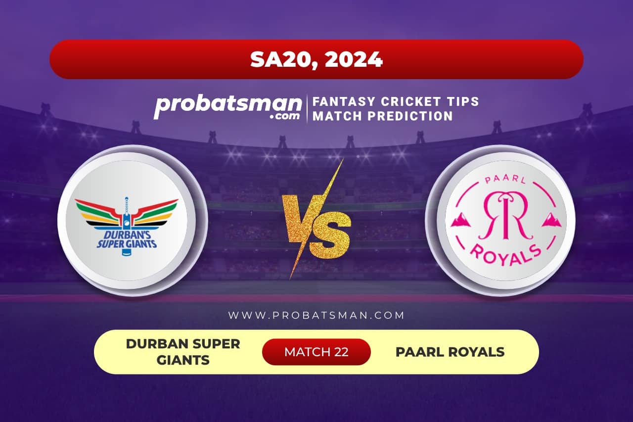 Match 22 DSG vs PR SA20, 2024