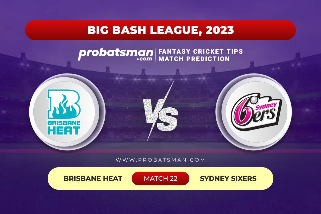 Match 22 HEA vs SIX Big Bash League (BBL) 2023-24