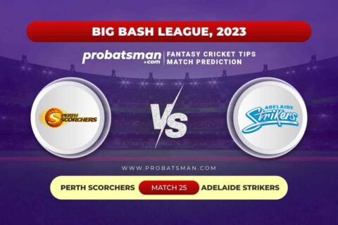 SCO vs STR Dream11 Prediction With Stats, Pitch Report & Player Record of Big Bash League (BBL), 2023-24 For Match 25 SCO vs STR Dream11 Prediction With Stats, Pitch Report & Player Record of Big Bash League (BBL), 2023-24 For Match 25