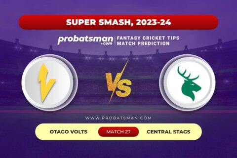 OV vs CS Dream11 Prediction With Stats, Pitch Report & Player Record of Super Smash, 2023-24 For Match 27