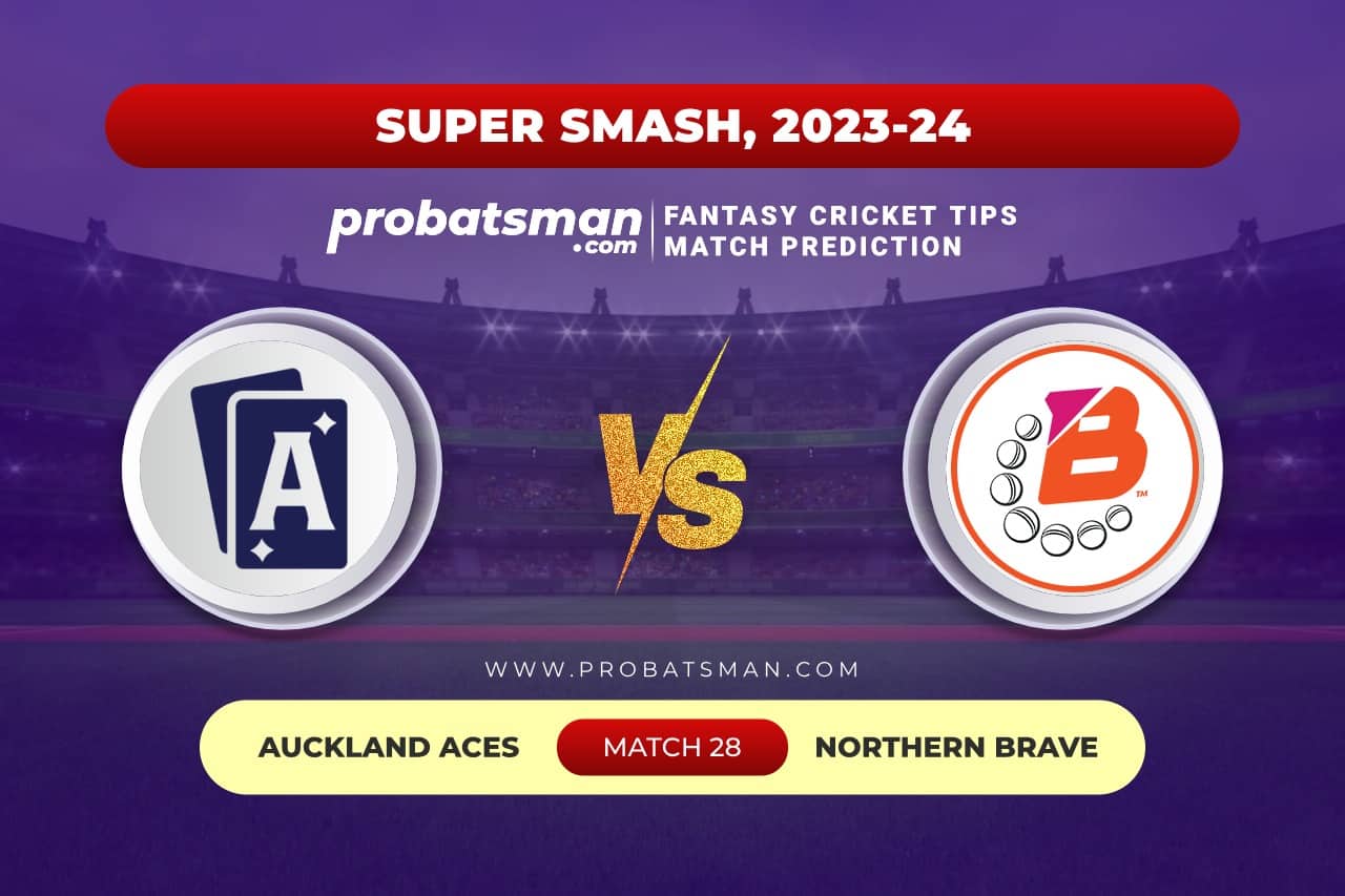 Match 28 AA vs ND Super Smash, 2023-24