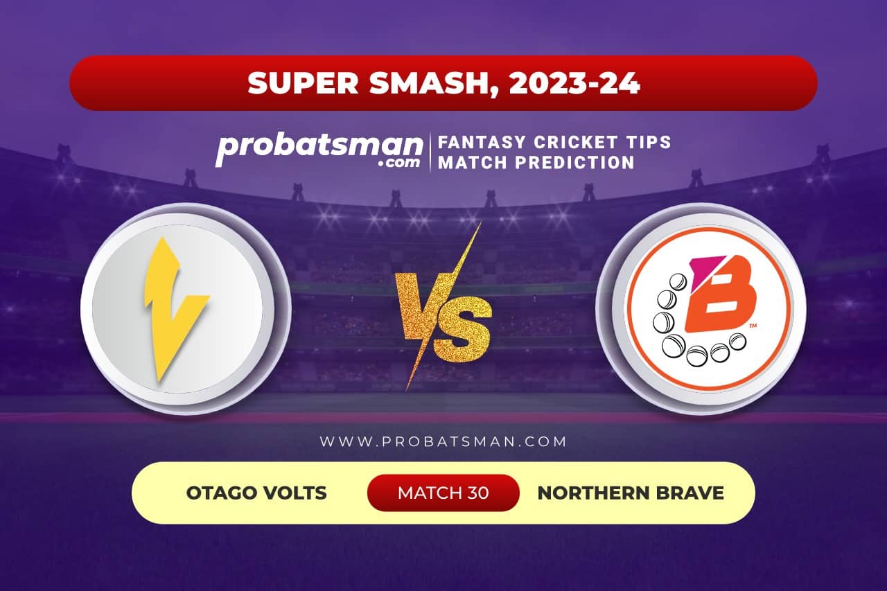 Match 30 OV vs ND Super Smash, 2023-24