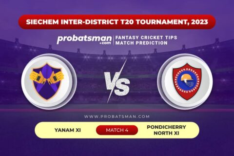 YXI vs PNXI Dream11 Prediction With Stats, Pitch Report & Player Record of Siechem Inter-District T20 Tournament, 2024 For Match 4