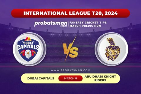 DUB vs ABD Dream11 Prediction With Stats, Pitch Report & Player Record of ILT20, 2024 For Match 8