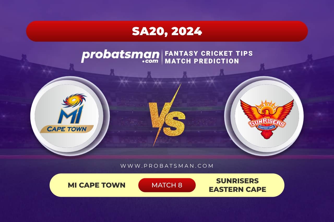 Match 8 MICT vs SUNE SA20, 2024