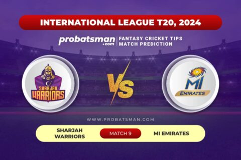 SJH vs EMI Dream11 Prediction With Stats, Pitch Report & Player Record of ILT20, 2024 For Match 9