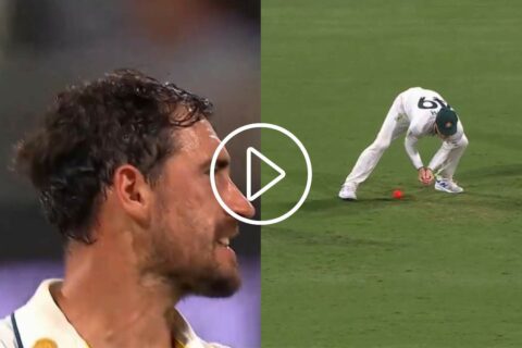 Mitchell Starc Lashes Out As Steve Smith Drops An Easy Catch