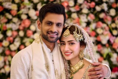 Shoaib Malik Marries Actress Sana Javed