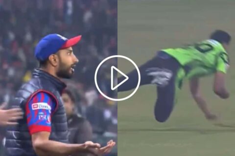 Angry Shan Masood Walks Onto Field To Complain About Haris Rauf's Catch