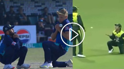 David Willey and Usman Khan Recreate Hilarious Shahid Afridi and Saeed Ajmal Dropped Catch Moment in PSL 2024