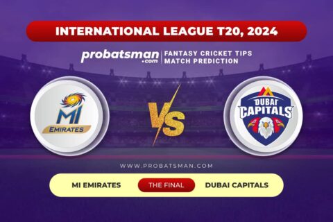 Final EMI vs DUB International League T20 (ILT20), 2024