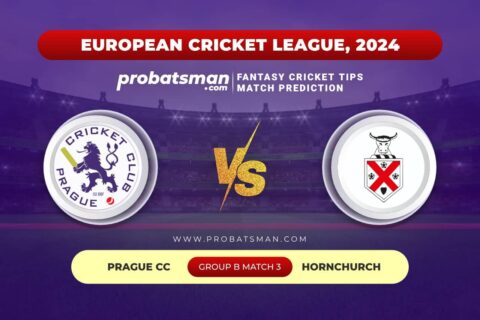Group B Match 3 PCC vs HOR European Cricket League, 2024