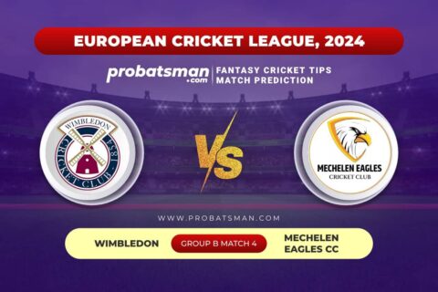 Group B Match 4 WIM vs MECC European Cricket League, 2024