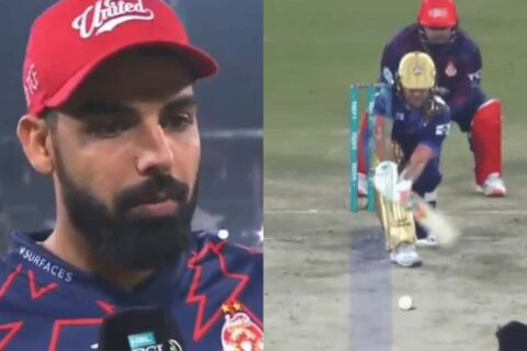 [Watch] 'Technology Ki Galti Thi' - Shadab Khan Lashes Out at DRS Error in PSL 2024 Match