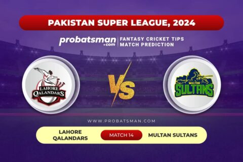 Match 14 LAH vs MUL Pakistan Super League, 2024
