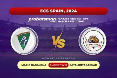 MGC vs CJG Dream11 Prediction With Stats, Pitch Report & Player Record of ECS Spain, 2024 For Match Match 17 & 18