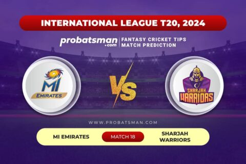 Match 18 EMI vs SJH International League T20 (ILT20), 2024