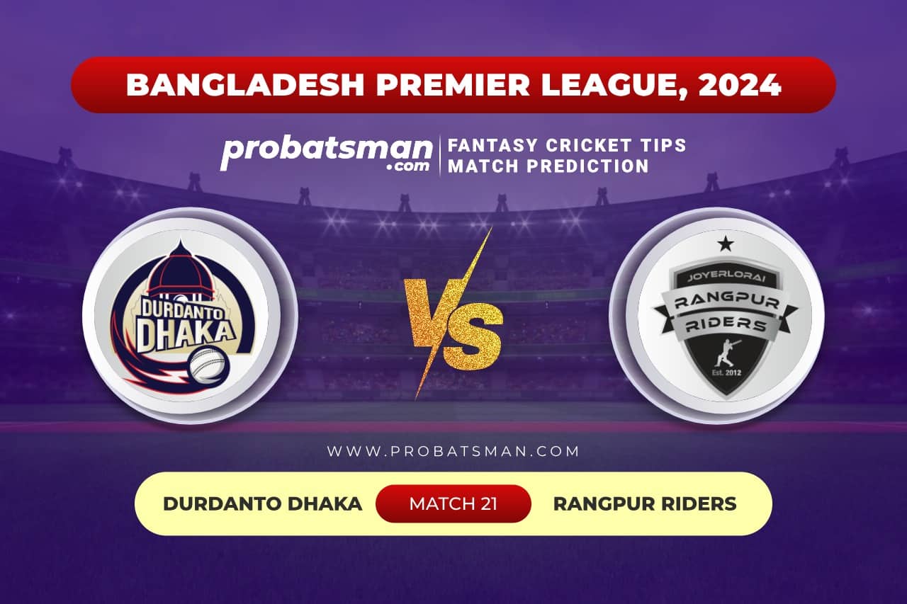 Match 21 DD vs RAN Bangladesh Premier League, 2024