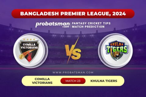 Match 23 COV vs KHT Bangladesh Premier League, 2024
