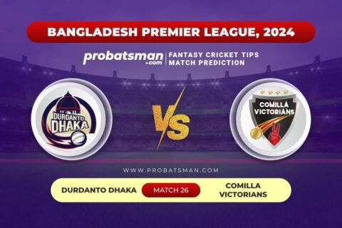Match 26 DD vs COV Bangladesh Premier League, 2024