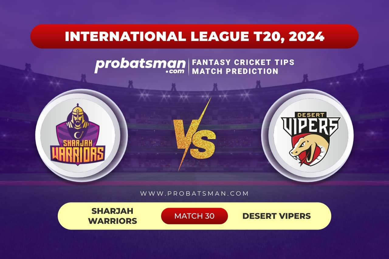 Match 30 SJH vs VIP International League T20 (ILT20), 2024