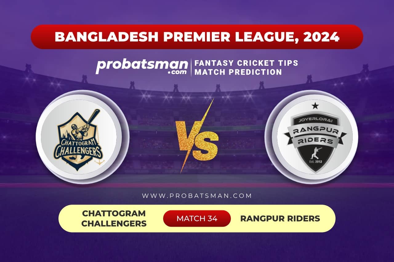 Match 34 CCH vs RAN Bangladesh Premier League, 2024