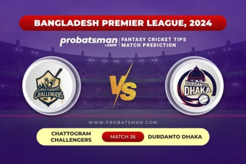 Match 36 CCH vs DD Bangladesh Premier League, 2024