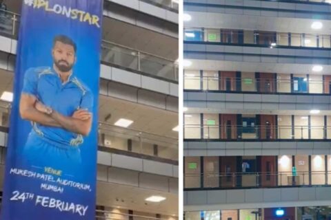 Rohit Sharma Fans Remove Hardik Pandya Poster at Mumbai College