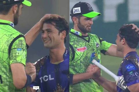 Shaheen Afridi Impressed by Khawaja Nafay's Batting Against Lahore Qalandars